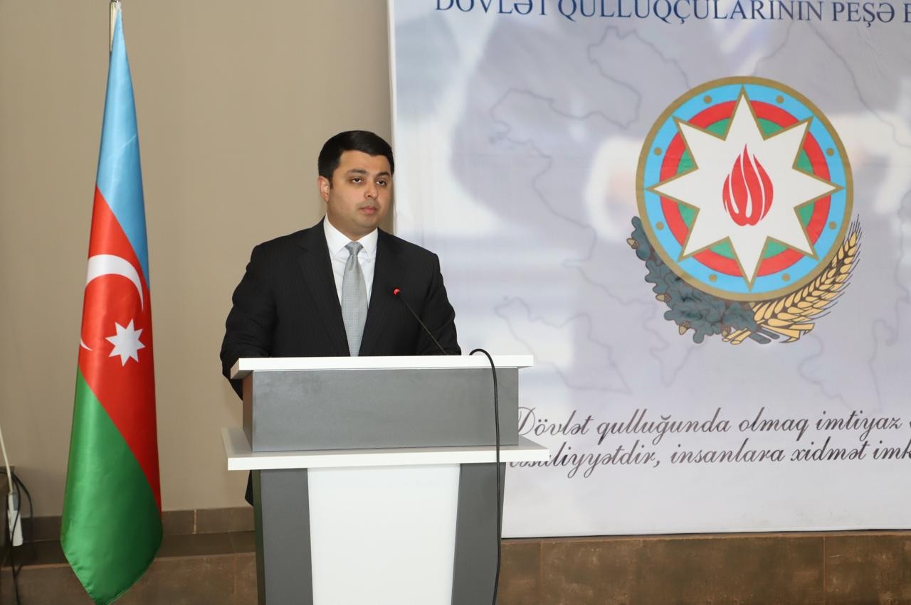 Neftçalada Dövlət Qulluqçularının Peşə bayramı qeyd olundu - FOTOLAR